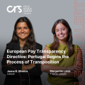 Legal Alert | European Pay Transparency Directive: Portugal begins the process of transposing the legislation