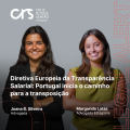 Legal Alert | Diretiva Europeia da Transparência Salarial: Portugal inicia o caminho para a transposição