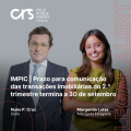 IMPIC | Prazo para comunicação das transações imobiliárias do 2.º trimestre termina a 30 de setembro